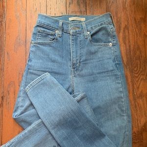 Original Levi’s high rise jeans